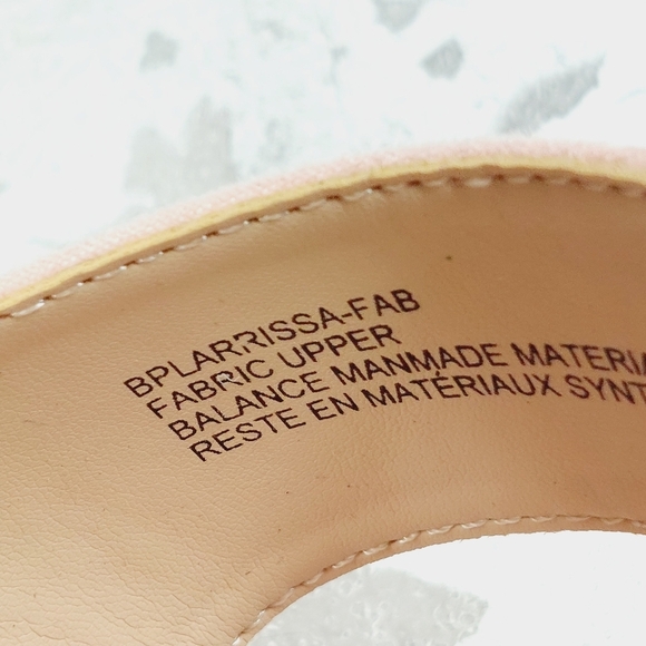 NEW BP Larissa Block Heel Slingback Ankle Strap Summer Sandals X419 - Picture 11 of 16